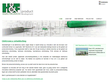 Tablet Screenshot of hf-electronics.com